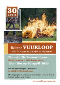 Vuurloop met Carolien Peeters @ de levensbloem